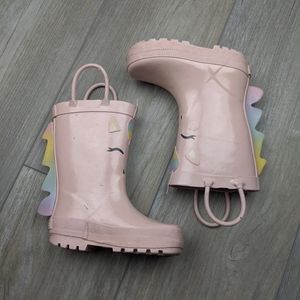 Unicorn rain boots toddler 6